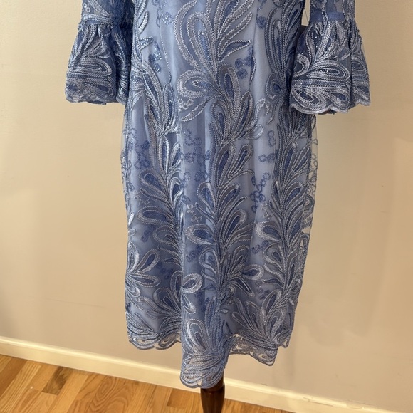 Adrianna Papell Embroidered Dress - Picture 7 of 9